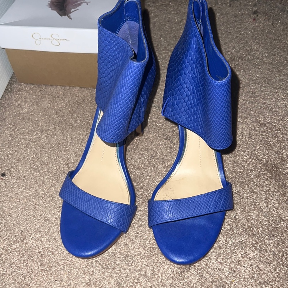 Giani Bini Electric Blue Heels